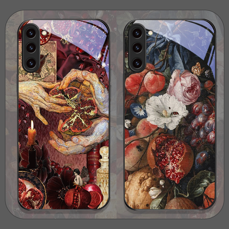 Samsung Galaxy S25 - Funda de teléfono de cristal templado