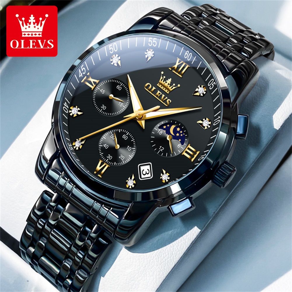 OLEVS Relojes populares para h - Luxury Lifestyle Products reseña y precio